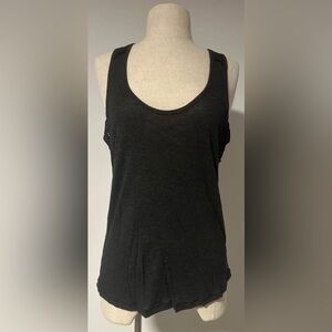IKKS: Black Sleeveless Tank Top